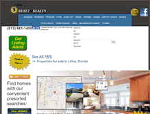 Tablet Screenshot of lithiarealtorrealty.com